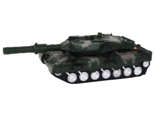 LEAN Toys Czołg RC Zdalnie Sterowany Zielony Moro
