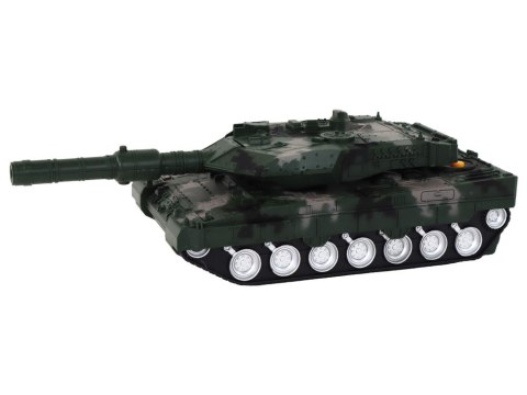 LEAN Toys Czołg RC Zdalnie Sterowany Zielony Moro