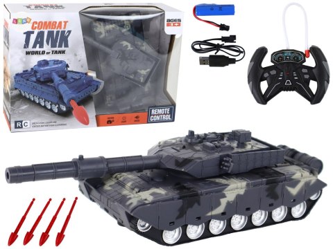 LEAN Toys Czołg Zdalnie Sterowany RC Pojazd Wojskowy Militarny Moro