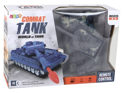 LEAN Toys Czołg Zdalnie Sterowany RC Pojazd Wojskowy Militarny Moro