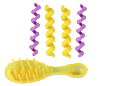 LEAN Toys Lalka Anlily Długie Fioletowe Włosy Zestaw