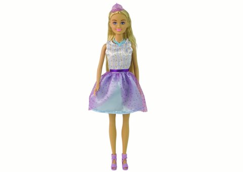 LEAN Toys Lalka Anlily Princess Księżniczka Fiolet Królowa