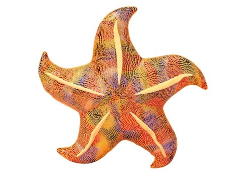 LEAN Toys Maskotka Pluszowa Rozgwiazda Żółta Poduszka 20 cm