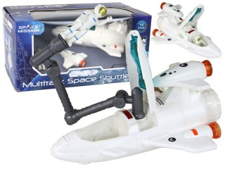 LEAN Toys Misja Kosmiczna Zestaw Kosmiczny Rakieta Kosmonauta Kosmos 4 ELE