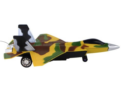 LEAN Toys Myśliwiec Zdalnie Sterowany RC Samolot Wojskowy Moro