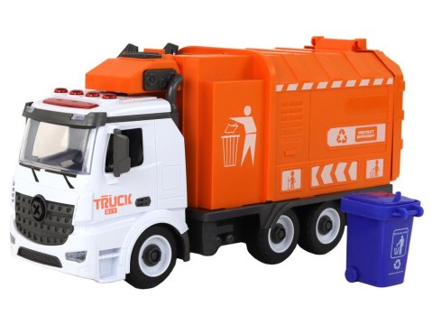 LEAN Toys Śmieciarka Sorter Segregacja Zestaw DIY Śrubokręt Dźwięk