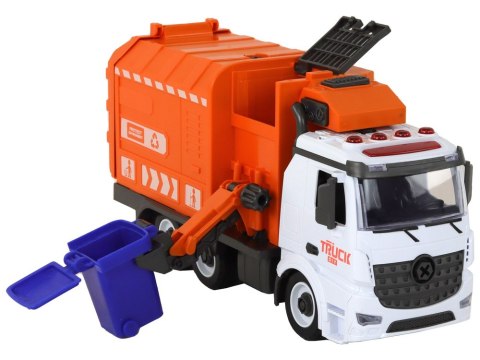 LEAN Toys Śmieciarka Sorter Segregacja Zestaw DIY Śrubokręt Dźwięk