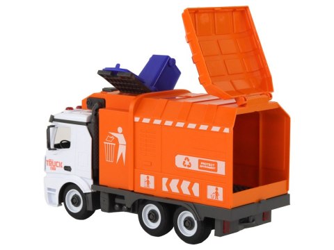 LEAN Toys Śmieciarka Sorter Segregacja Zestaw DIY Śrubokręt Dźwięk