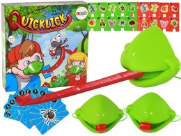 LEAN Toys Zabawna Gra Zręcznościowa Szybki Język Żaba - Złap Owada Maska Żabka