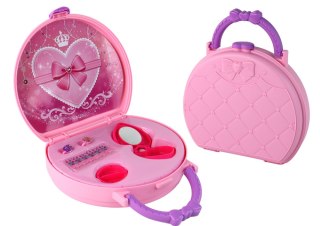 LEAN Toys Zestaw Piękności Walizka Z Akcesoriami Pierścionki Tatuaże