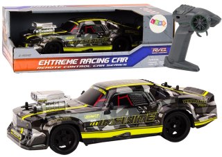 LEAN Toys Autko Zdalnie Sterowane RC 1:16 Gumowe Koła Drift Czarny