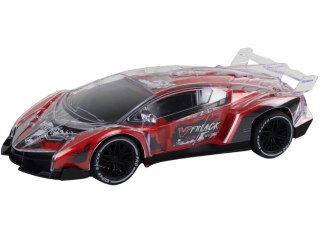 LEAN Toys Auto Sportowe Zdalnie Sterowane RC Skala 1:16 Światła Czerwone