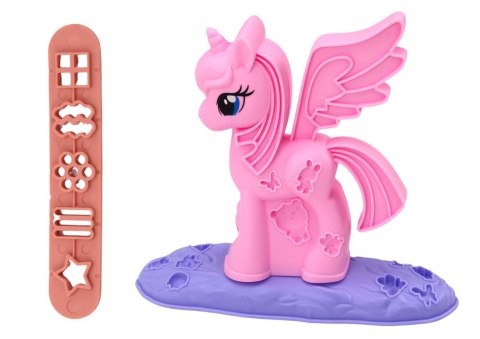 LEAN Toys Ciastolina Jednorożec DIY Masa Plastyczna Zestaw Akcesoria