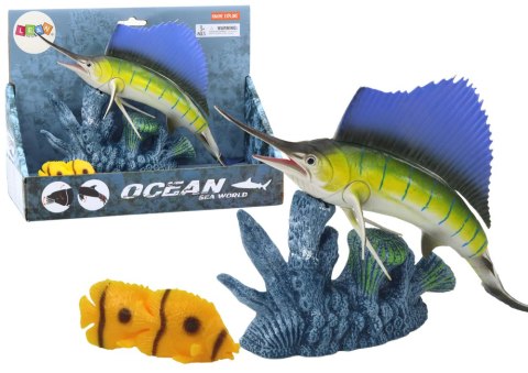 LEAN Toys Figurka Ryba Miecznik Włócznik Rafa Koralowa Rybki