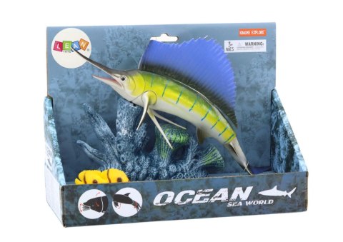 LEAN Toys Figurka Ryba Miecznik Włócznik Rafa Koralowa Rybki