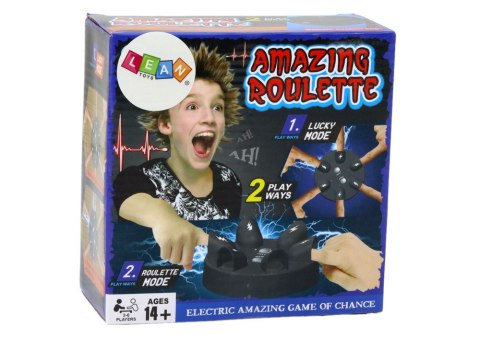 LEAN Toys Gra Szalona Ruletka Wykrywacz Kłamstw z Elektrowstrząsem