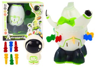 LEAN Toys Gra Zręcznościowa Kosmonauta Wyskakujący Z Rakiety Kosmos