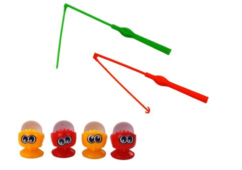 LEAN Toys Gra Zręcznościowa Łowienie Rybek Plansza Dinozaur Zielony