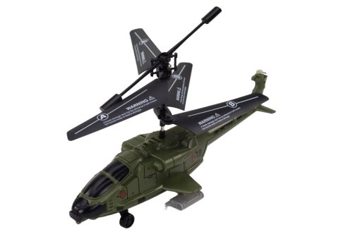 LEAN Toys Helikopter Militarny Wojskowy Zdalnie Sterowany RC Żyroskop