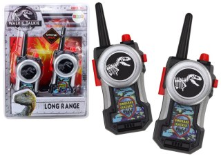 LEAN Toys Krótkofalówki Walkie- Talkie Tropiciel Dinozaurów 30-80m Zasięgu