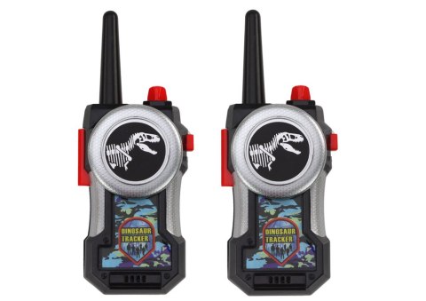 LEAN Toys Krótkofalówki Walkie- Talkie Tropiciel Dinozaurów 30-80m Zasięgu