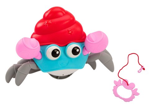 LEAN Toys Pełzający Krab Nakręcany Kolorowy Krabik Chodzący Interaktywny