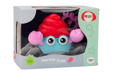 LEAN Toys Pełzający Krab Nakręcany Kolorowy Krabik Chodzący Interaktywny