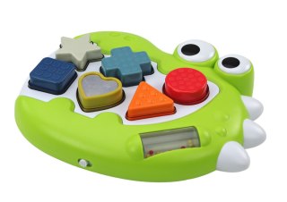 LEAN Toys Sorter Dinozaur Sensoryczny Grający Melodie Układanka Dla Najmłodszych