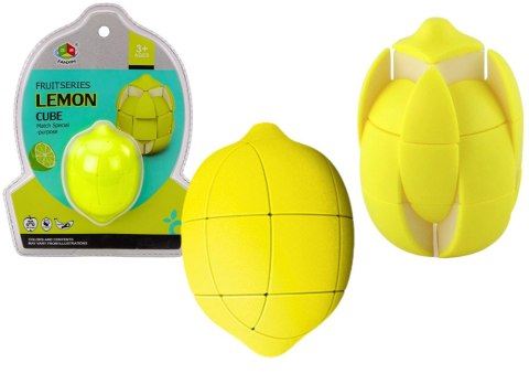 LEAN Toys Układanka Edukacyjna Cytryna Puzzle Magiczne Kostki Logiczne