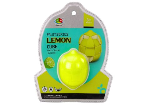 LEAN Toys Układanka Edukacyjna Cytryna Puzzle Magiczne Kostki Logiczne