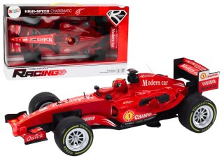 LEAN Toys Wyścigówka Samochód Sportowy Z Napędem 1:12 Czerwony Dźwięki
