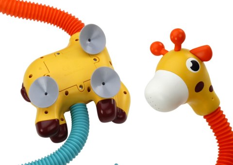 LEAN Toys Zabawka Do Kąpieli Prysznic Zraszacz Żyrafa Żółta