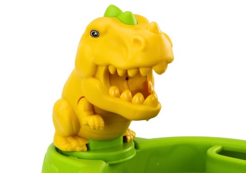 LEAN Toys Zestaw Do Piasku Wiaderko Z Prysznicem Konewka i Foremki Dinozaury Zestaw