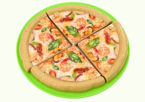 LEAN Toys Zestaw Fast Food Pizza Burgery Frytki Akcesoria Dla Dzieci 24 ele.