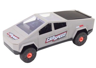 LEAN Toys Zestaw Nowoczesne Auto z Quadem Do Rozkręcania DIY Szary