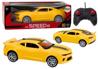 LEAN Toys Autko Samochód Sportowy Zdalnie Sterowany RC 1:16 Żółty