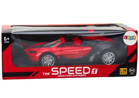 LEAN Toys Autko Samochód Sportowy Zdalnie Sterowany RC 1:18 Czerwony
