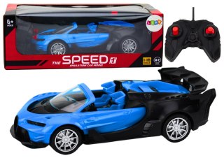 LEAN Toys Autko Samochód Sportowy Zdalnie Sterowany RC 1:18 Niebieski
