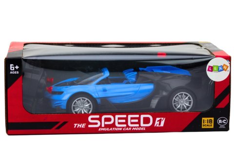 LEAN Toys Autko Samochód Sportowy Zdalnie Sterowany RC 1:18 Niebieski