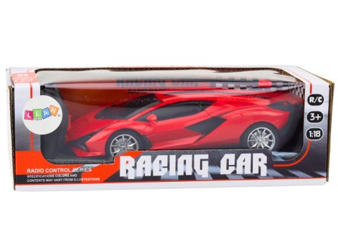 LEAN Toys Autko Samochód Sportowy Zdalnie Sterowany RC 1:22 Czerwony