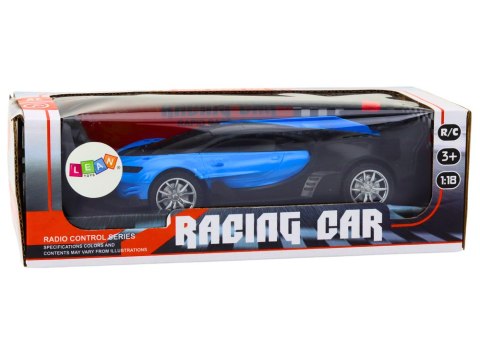 LEAN Toys Autko Samochód Sportowy Zdalnie Sterowany RC 1:22 Niebieski