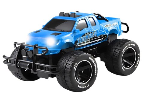 LEAN Toys Autko Samochód Terenowy Zdalnie Sterowany RC 1:14 Niebieski