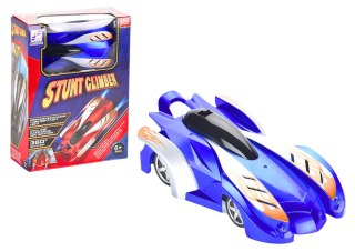 LEAN Toys Autko Sportowe Auto Jeżdżące Po Ścianach Suficie Na Laser Niebieskie