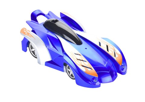 LEAN Toys Autko Sportowe Auto Jeżdżące Po Ścianach Suficie Na Laser Niebieskie