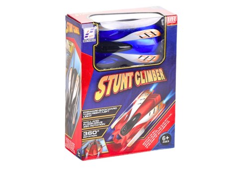LEAN Toys Autko Sportowe Auto Jeżdżące Po Ścianach Suficie Na Laser Niebieskie