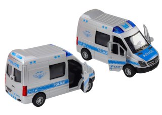 LEAN Toys Auto Policyjne 1:32 Otwierane Drzwi Światła Dźwięki Napęd