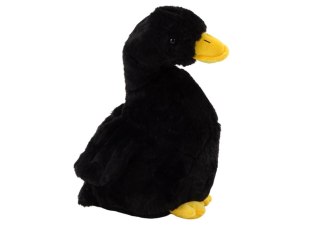 LEAN Toys Czarna Pluszowa Gęś Maskotka Przytulanka Pluszak Kaczka 30cm