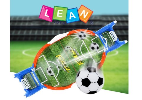 LEAN Toys Gra Zręcznościowa Stołowa Mini Piłka Nożna Piłkarzyki Bramka