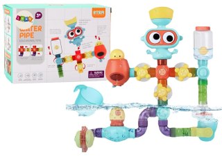 LEAN Toys Interaktywna Zabawka Edukacyjna Wodna Do Kąpieli Ludzik Planeta
