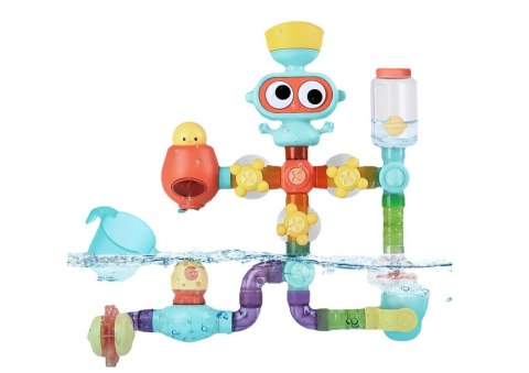 LEAN Toys Interaktywna Zabawka Edukacyjna Wodna Do Kąpieli Ludzik Planeta